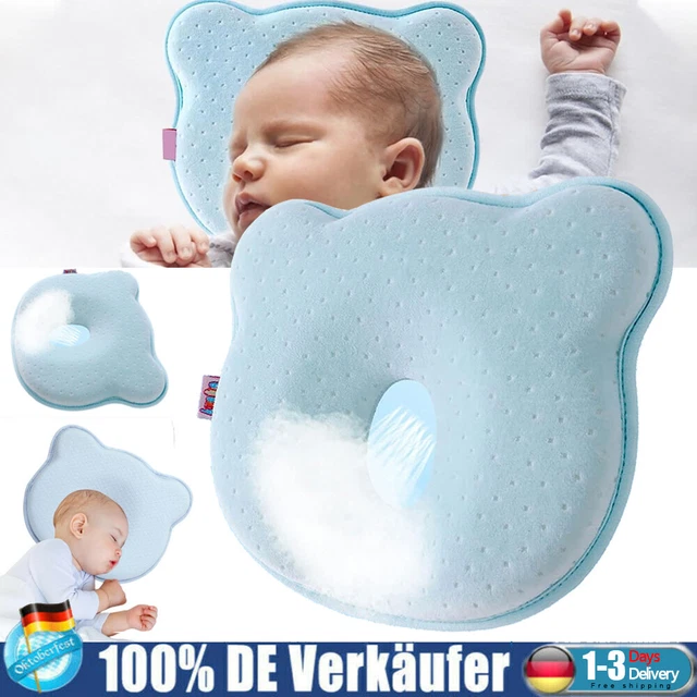 Babybett Kissen verhindern flachen Kopf Memory Foam Kissen Schlafunterstützung