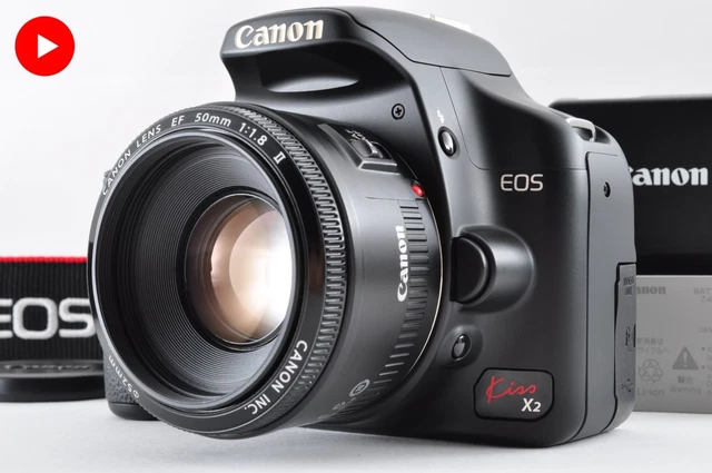 CANON EOS KISS X2 EF-S 18-55mm F3.5-5.6 IS 521203 $450.87