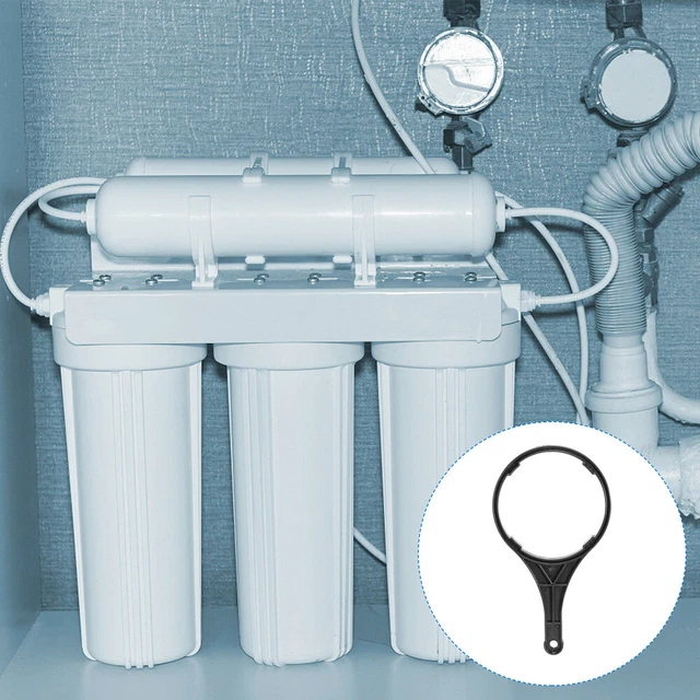 Tensor purificador de agua de recipiente de filtro 3 piezas