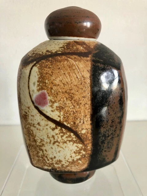 Margaret Frith Studio Keramik Ingwerglas mit Deckel David Frith Brookhouse Keramik