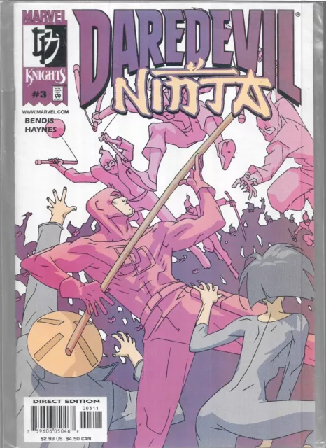 Daredevil Ninja #3 Marvel Knights FN/VFN (2001) Marvel Comics. VGC