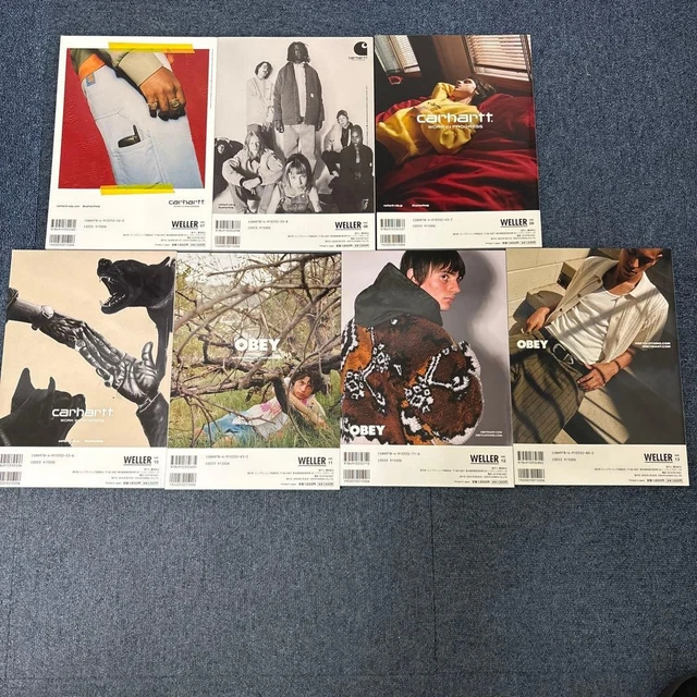 WELLER MOTOR MAGAZINE Issues 07-13 Série complète de 7 volumes du Japon ...