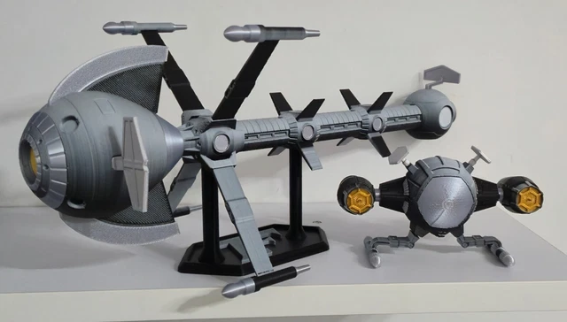 Lot de 2 Radars pour Cosmolem Capitaine Flam / Captain Future – Réplique 3D Résine – Restauration Jouet Vintage - France
