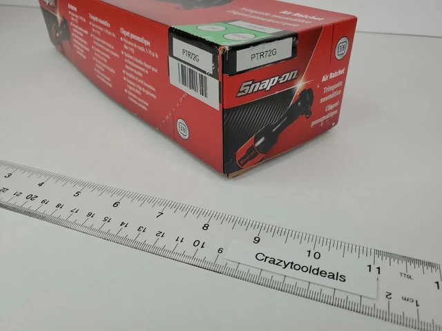 Snap On Tools NEW PTR72G (GREEN) 3/8" Drive Super-Duty Air Ratchet 2