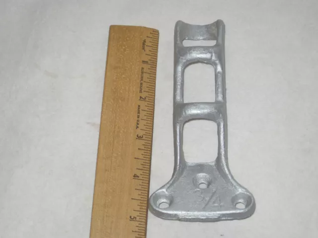 Vintage Cast Iron Flag Pole Holder  3/4"