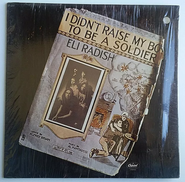 ELI RADISH - I Didnt Raise My Boy To Be A Soldier - Vinyl LP 1969 Capitol ST-244