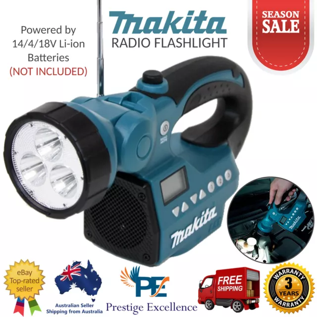 Makita MR005GZB Job Site Radio 40V max 18V 14.4V 10.8V Black Tool Only