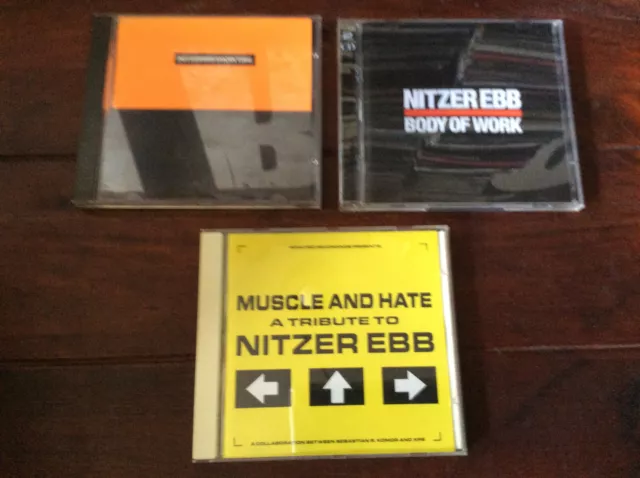 Nitzer Ebb [3 CD Alben] Tribute to + Body of Work 1984-1997 + Showtime