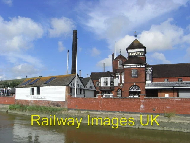 Photo - Harveys Bridge Wharf Brewery Lewes c2009