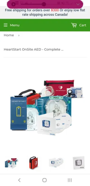 philips heartstart Onsite defibrillator