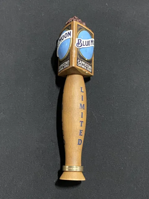 Blue Moon Cappuccino Tap Handle