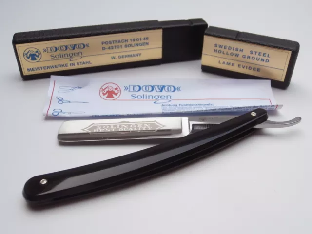 DOVO Bracht Solingen Rasiermesser Straight Razor 5/8 No. 100581 Rasoir Chou Neu!