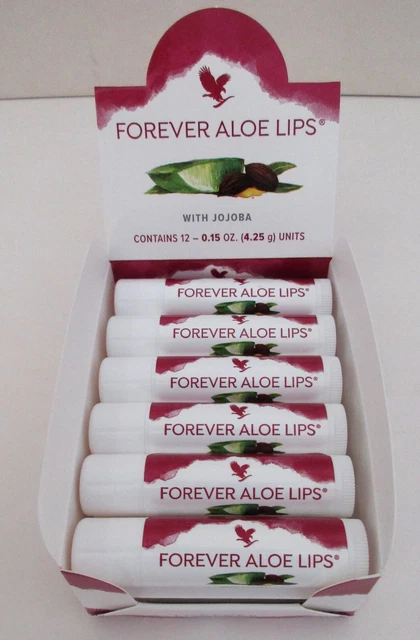 BULK OF 48 Forever Living Aloe Lips with Jojoba (Aloe Vera Lip Balm $3.35  each) $160.80 - PicClick