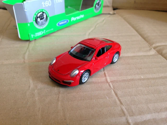 WELLY NEX Auto Échelle 1/60 1-60 porsche 911 991 Carrera S