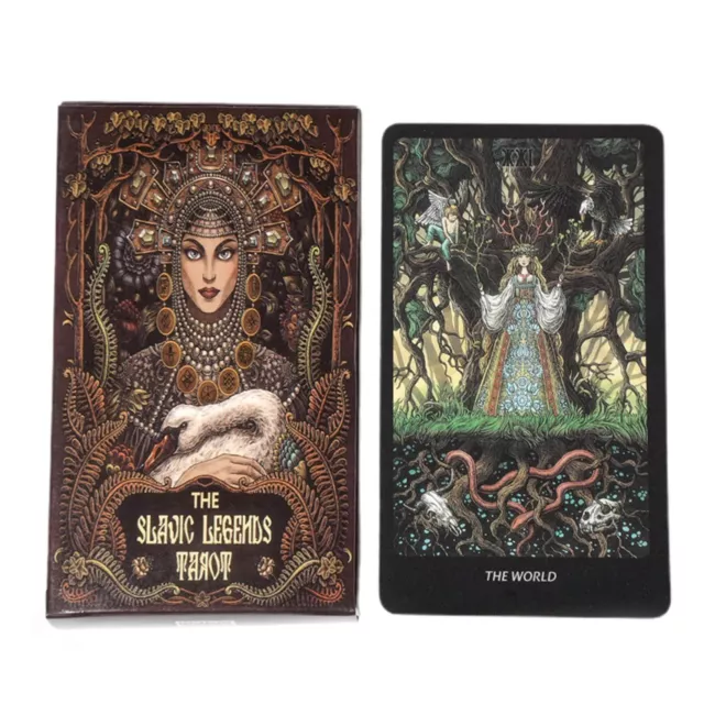 78 Karten The Slavic Legends Tarot Emotional Game Chess Card Playing Card Party