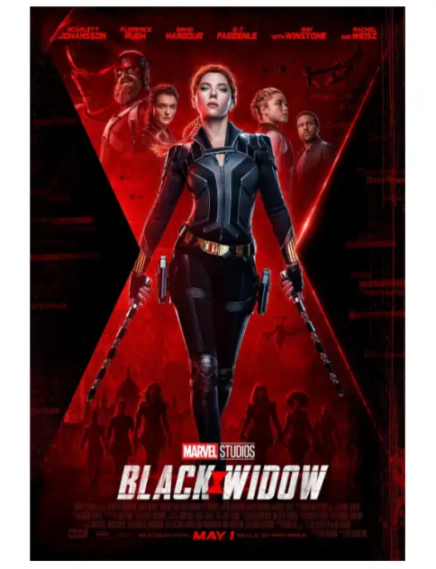 Black Widow 3D 2021 Movie All Region Blu-ray free shipping