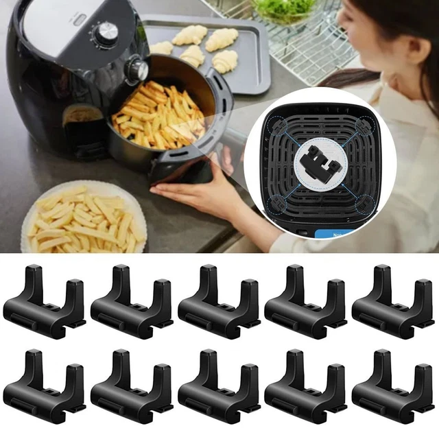 SILICONE GRILL PAN Feet Heat Insulation Air Fryer Rubber Tips Kitchen silicone-grill-pan-feet-heat-insulation-air-fryer-rubber-tips-kitchen