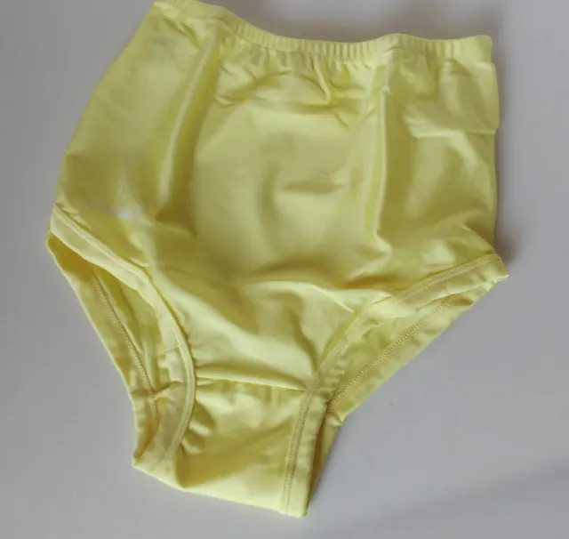 BRIGHT YELLOW NETBALL Cheer Panties Classic Style School Sports Gym  Knickers S £9.99 - PicClick UK