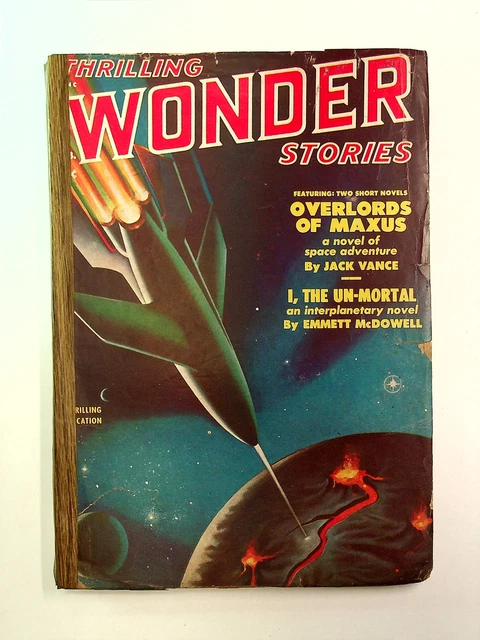 Thrilling Wonder Stories Pulp Feb 1951 Vol. 37 #3 FR
