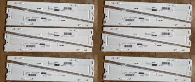 Set of 12 IKEA Boaxel Bracket 604.487.33, white 15 ¾ " NEW Inventory on Hand
