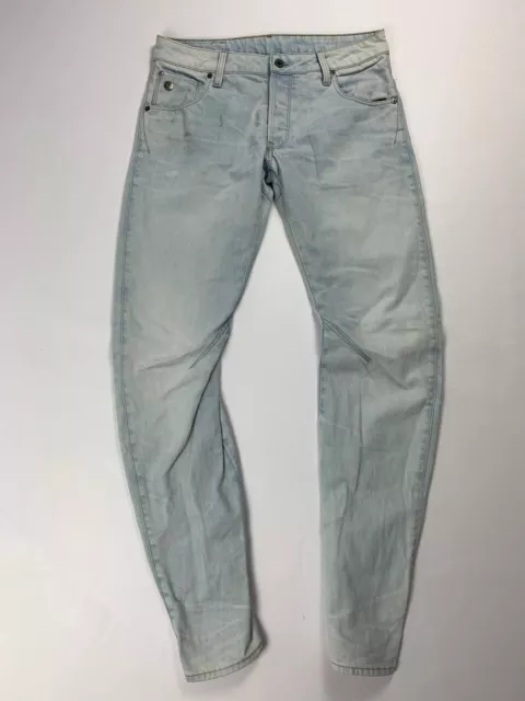 G-STAR RAW ARC 3D Slim Denim Jeans Size W31 L34 Button Fly