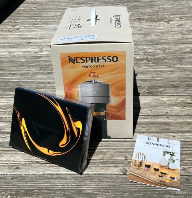 Nespresso Vertuo Next Machine à Café - Anthracite NEUVE + 12 capsules 