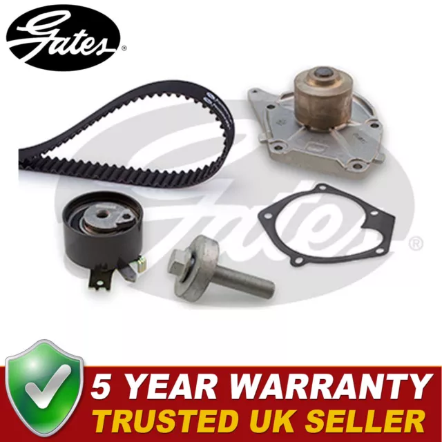 Gates Timing Cam Belt Kit + Water Pump Fits Renault Nissan Dacia 119A02421R