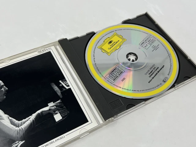 Debussy - Images I & II etc / Michelangeli / DG 415 372-2 Ed2 Germany 1995 PMDC 3