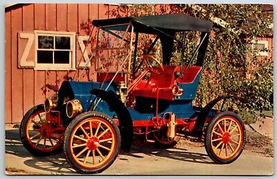 1912 Brush Runabout, Graham Chevrolet Cadillac Co. Bellefontaine, OH - Postcard
