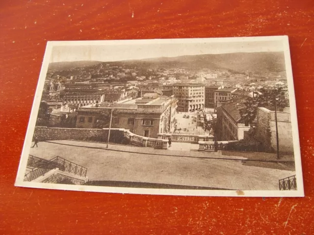 (FP.B06) TRIESTE - PIAZZA GOLDONI DALLA VIA CAPITOLINA (vg viaggiata 1935)