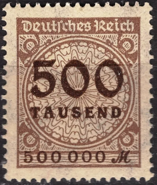 Deutsches Reich Michelnr. 303 A P HT - "Sprung", postfrisch