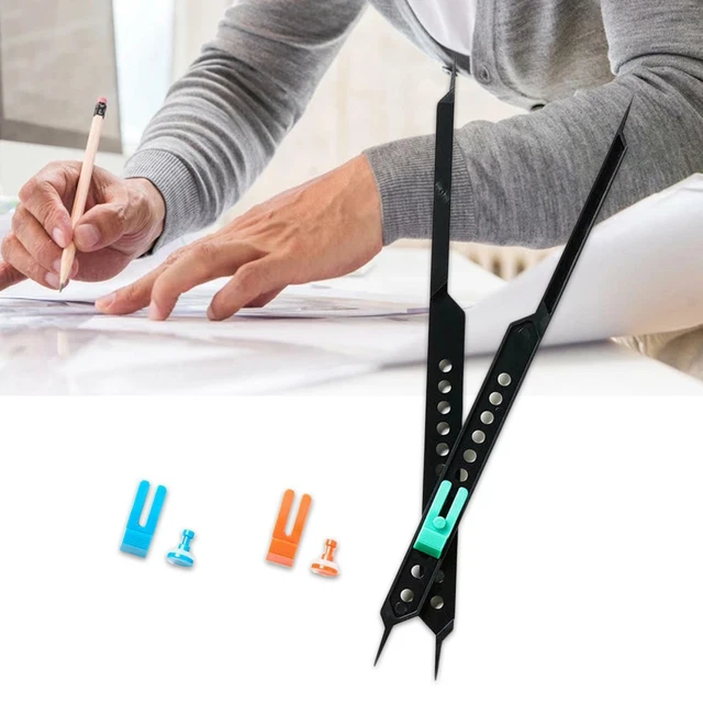 Pantographe Artiste 340 Mm - Règle Pliante Multi-Fonctions Pour Dessin, Agrandissement, Réduction - Verre Organique