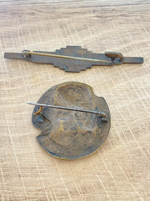 France Médaille Broche Jeanne d'Arc History Bargas TTB+ Bronze