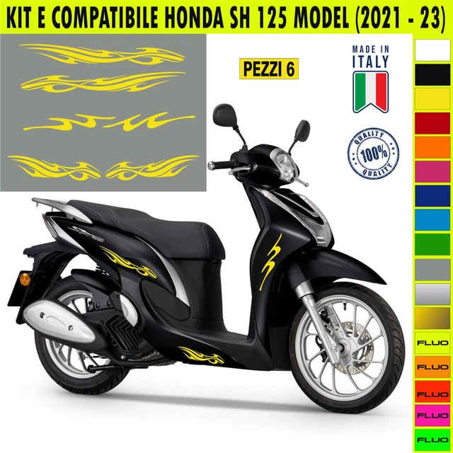 Grafica adesivi decal compatibili con HONDA SH125 SH 125 -KIT E vari colori 2088