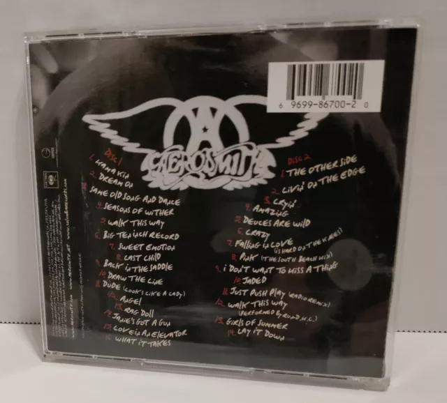 CD's Aerosmith Disc 2 Ultimate Hits  Kool & The Gang Lot Of 2 Rock Blues Disco 2