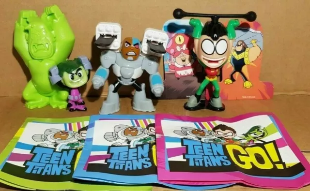 Kinder Ferrero Surprise Serie Teen Titans Go! Maxi Sorpresa Vintage Top Rar 2019