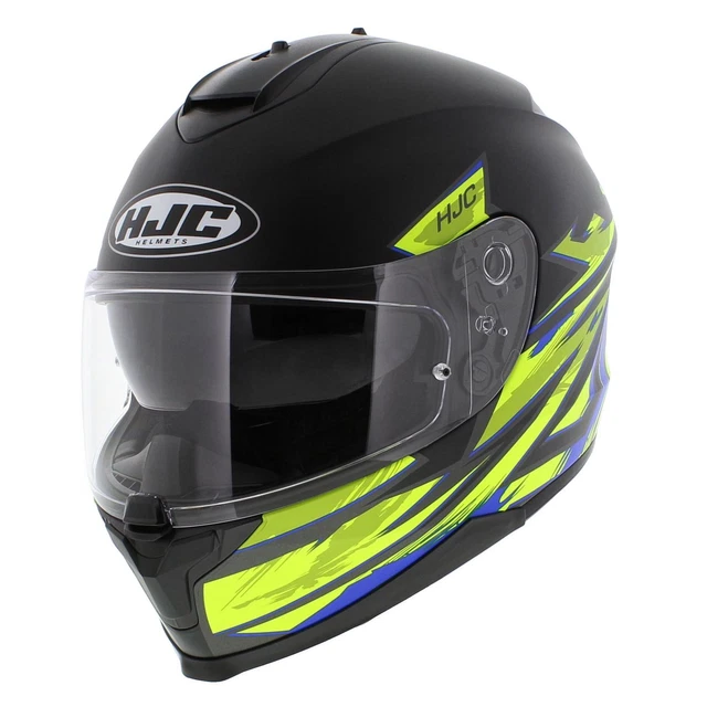 HJC C70 Full Face Motorcycle helmet Pentas MC3HSF matt black blue yellow