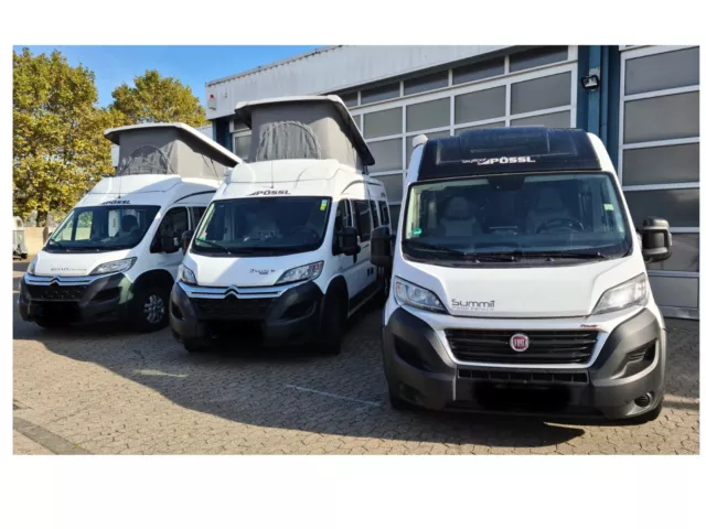 Wohnmobil WOMO RENT Bonn Pössl Kastenwagen Camper Reisemobil mieten leihen