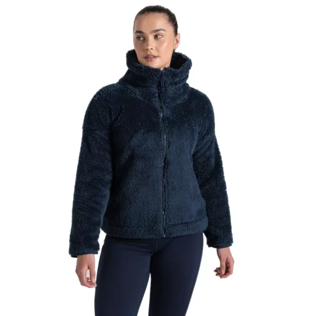 CRAGHOPPERS WOMENS AMBRA Full Zip Lightweight Insulating Fleece Jacket Work  £37.99 - PicClick UK