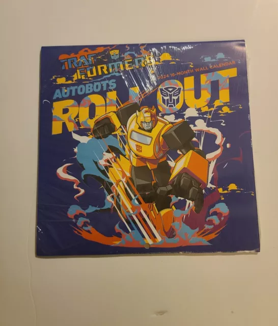 TRANSFORMERS 2024 CALENDAR 5.00 PicClick