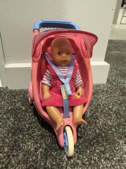 ZAPF CREATIONS BABY Born Miniworld Stoller Pram Trike Mini world