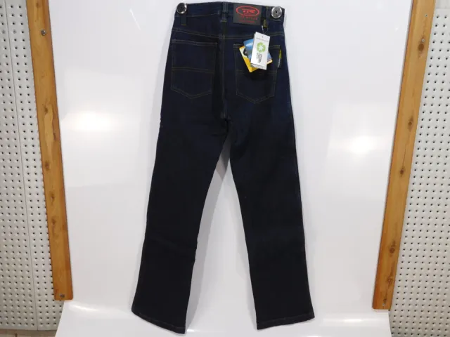(Va-6-02) Motorbike  Pants  Jeans - Kevlar Lined - Dark Blue - Size 30