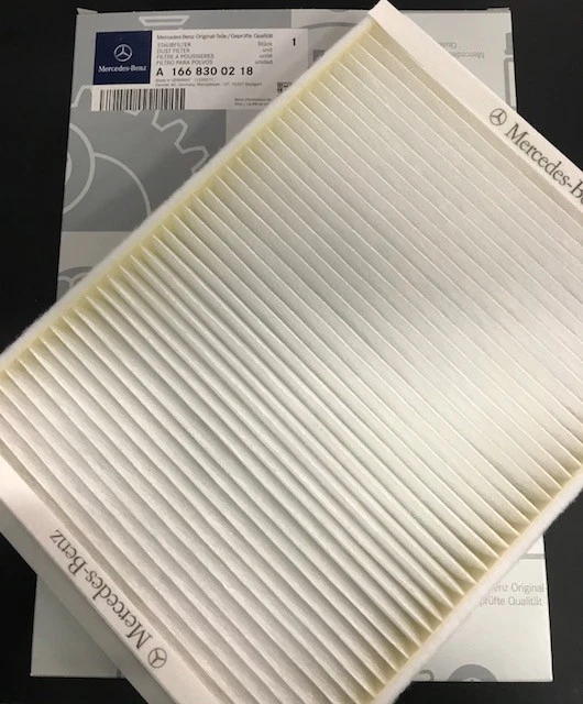 GENUINE MERCEDES BENZ Dust Filter w205 C Class / W166 M Class ...