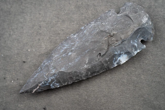 4" Flint Spearhead AMAZING COLOR USA Spear Point Knife Blade Arrowhead 578 4" Flint Spearhead AMAZING COLOR USA Spear Point Knife Blade Arrowhead 578