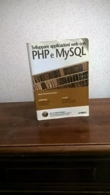 Sviluppare Applicazioni Web Con Php E Mysql- Wandschneider - Apogeo - No Cd