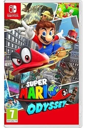 Jeu Nintendo Switch Super Mario Odyssey - neuf sous blister - EN