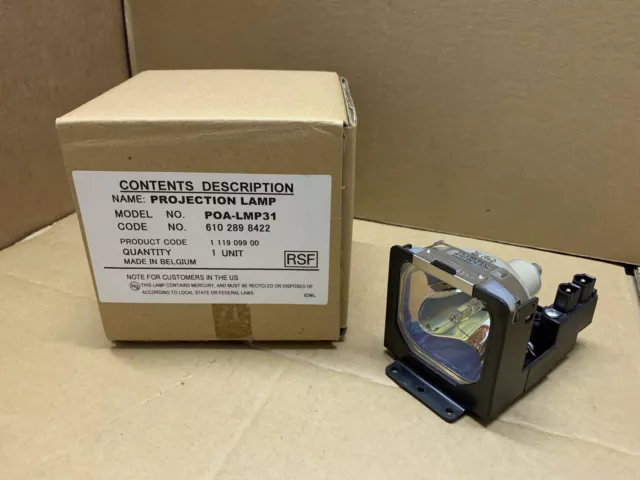 UHP 132w Sanyo PLC-SW10 Projector Lamp POA-LMP31 Boxlight Canon Eiki Infocus