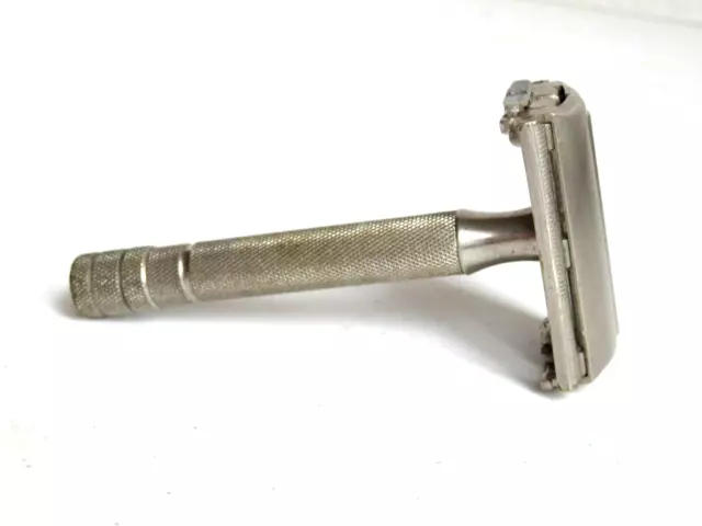 Vintage Gillette Super Speed TTO DE Safety Razor 1951 Code W 1