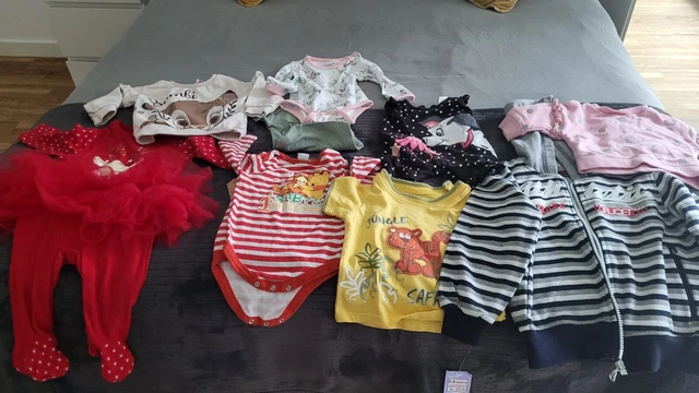 baby girl clothes 0-3 months bundle