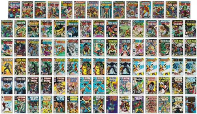 Marvel Iron Man v1 #80 to #290 1975-1993 all well kept See Desc. & Choices